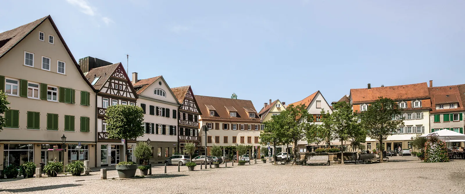 Das ENERGYM Fitnessstudio in der Siemensstraße 3 in Öhringen von außen